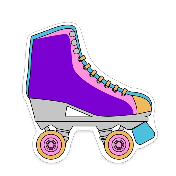 20 mil Roller Skate shaped magnet that's made in the USA... from ASI 54040 Fey Promo / Magna-Tel by Fey