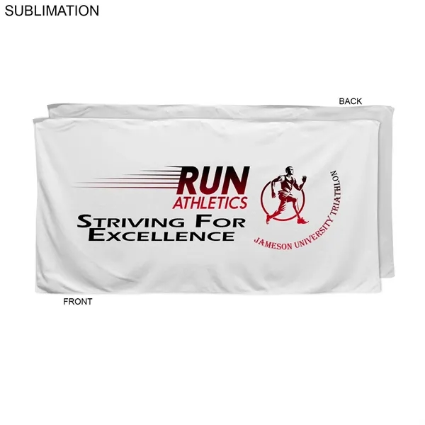 Microfiber Terry Triathlon Towel, 30x60, Sublimated or Blank... from ASI 53509 FIEL-Fairdeal Import & Export / FIEL