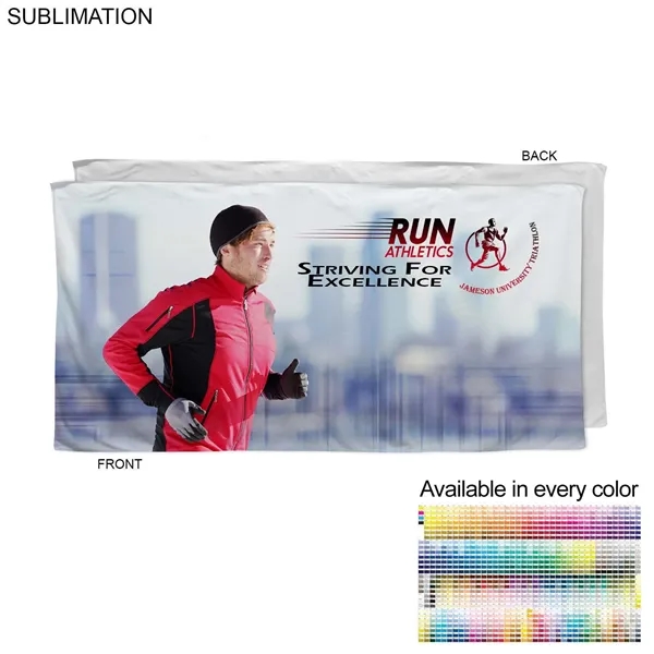 Microfiber Terry Triathlon Towel, 30x60, Sublimated or Blank... from ASI 53509 FIEL-Fairdeal Import & Export / FIEL