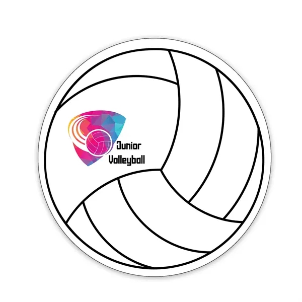 20 mil Volleyball shaped magnet that's made in the USA and... from ASI 54040 Fey Promo / Magna-Tel by Fey