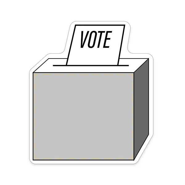 35 mil Vote shaped magnet that's made in the USA and... from ASI 54040 Fey Promo / Magna-Tel by Fey