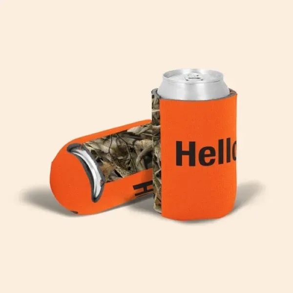 Two-tone can insulator with trademark camouflage accent panel.... from ASI 74710 Numo / NUMO