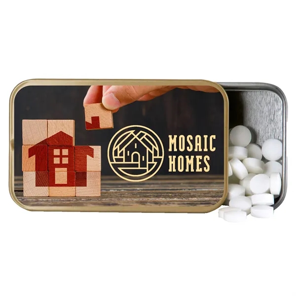 Sliding Mints Tin with choice of candy fill... from ASI 61966 HPG / Mixie