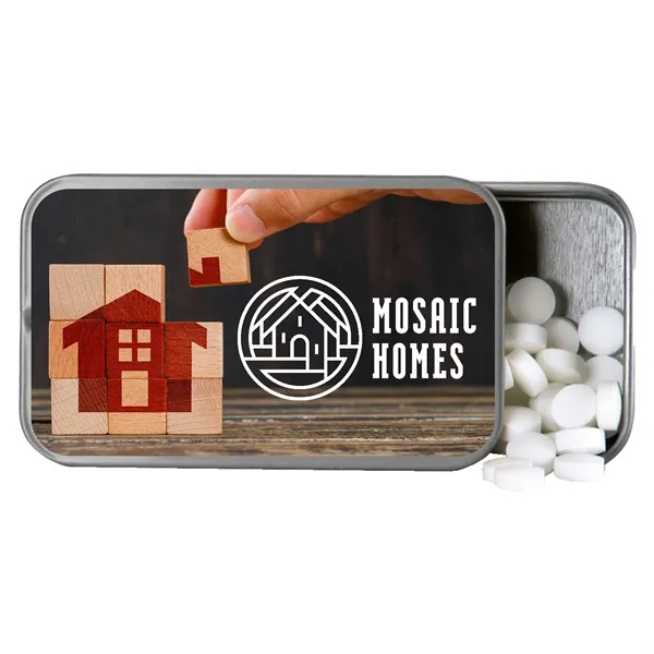 Sliding Mints Tin with choice of candy fill... from ASI 61966 HPG / Mixie