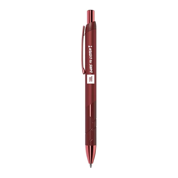 The Avia Plastic Ballpoint Pen combines a rubberized finish with a... from ASI 88660 Spector & Co.