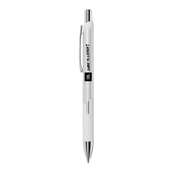 The Avia Plastic Ballpoint Pen combines a rubberized finish with a... from ASI 88660 Spector & Co.
