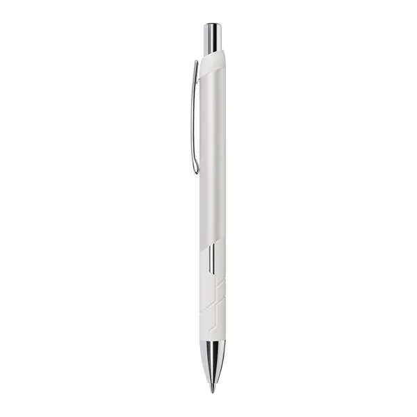 The Avia Plastic Ballpoint Pen combines a rubberized finish with a... from ASI 88660 Spector & Co.