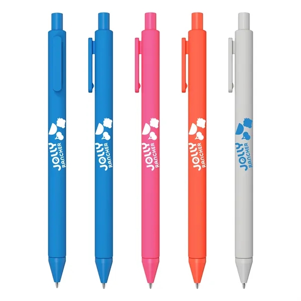 Brighten up writing experiences with the Eye Candy Plastic Ballpoint Pen,... from ASI 88660 Spector & Co.
