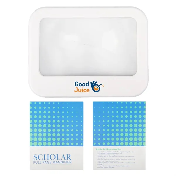 Full Page Magnifier with 24 LED lights, 2 light modes (high/low).... from ASI 61966 HPG / Mixie