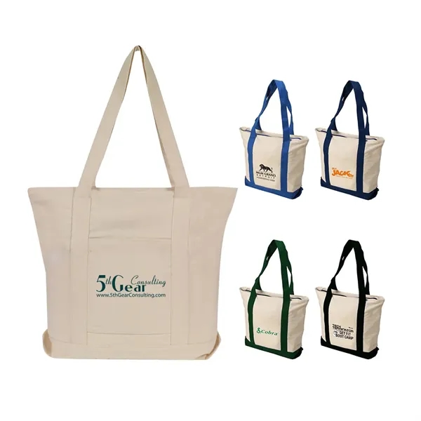 ECO friendly cotton boat tote.... from ASI 31517 Admart Products / Admart Line