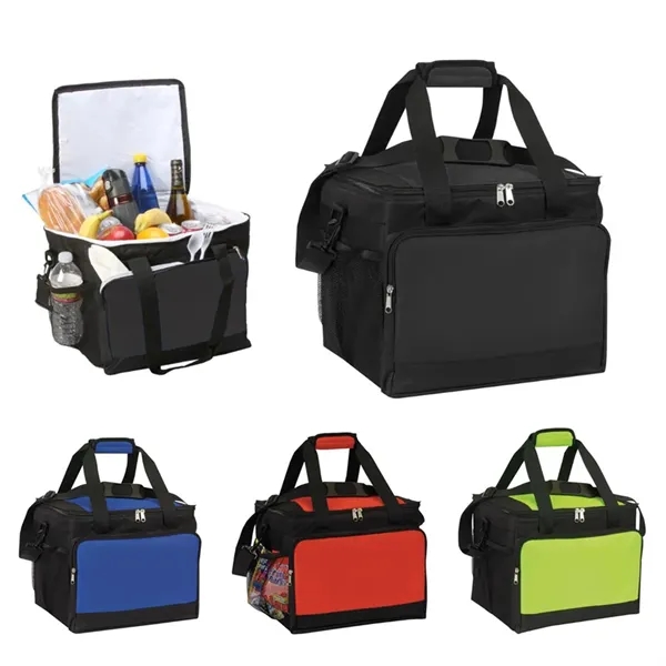 Cooler lunch bag made of 600 denier polyester.... from ASI 31517 Admart Products / Admart Line