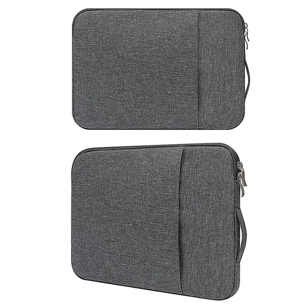 Waterproof polyester laptop sleeve with handle and imprint option... from ASI 37218 Athena Promo (tm)