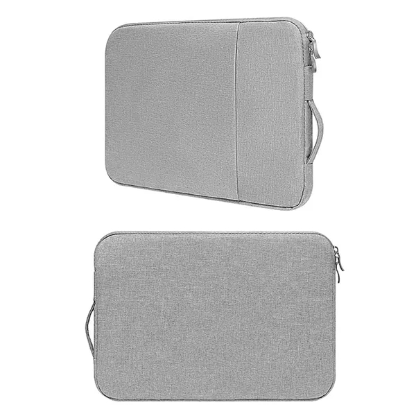 Waterproof polyester laptop sleeve with handle and imprint option... from ASI 37218 Athena Promo (tm)