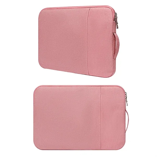 Waterproof polyester laptop sleeve with handle and imprint option... from ASI 37218 Athena Promo (tm)