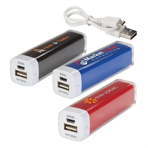 1" x 3.62" x 1" Beta PowerXTD mobile power bank with... from ASI 67866 Logomark/Valumark / Valumark™