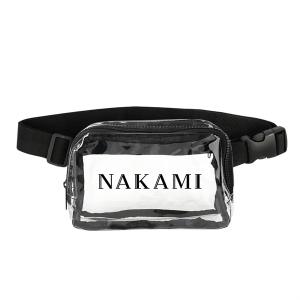2" x 5.375" x 7.875" belt bag with a zippered main... from ASI 61125 Hit Promotional Products / Hit®