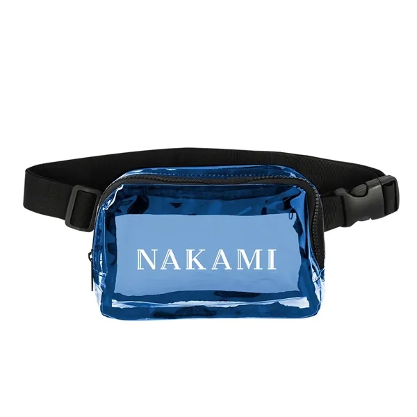 2" x 5.375" x 7.875" belt bag with a zippered main... from ASI 61125 Hit Promotional Products / Hit®