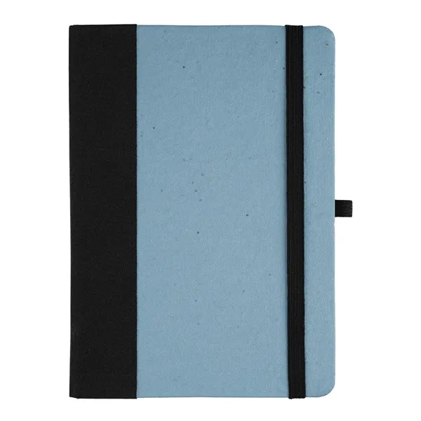 Pulp cover journal with 80 lined pages, bookmark, elastic pen loop... from ASI 61125 Hit Promotional Products / Hit®