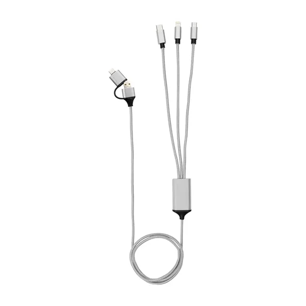 3', 4-in-1 charging cable.... from ASI 61125 Hit Promotional Products / Hit®