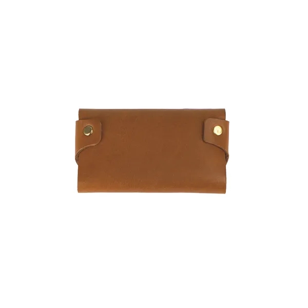 Full-grain leather business card holder.... from ASI 75126 Oowee Products