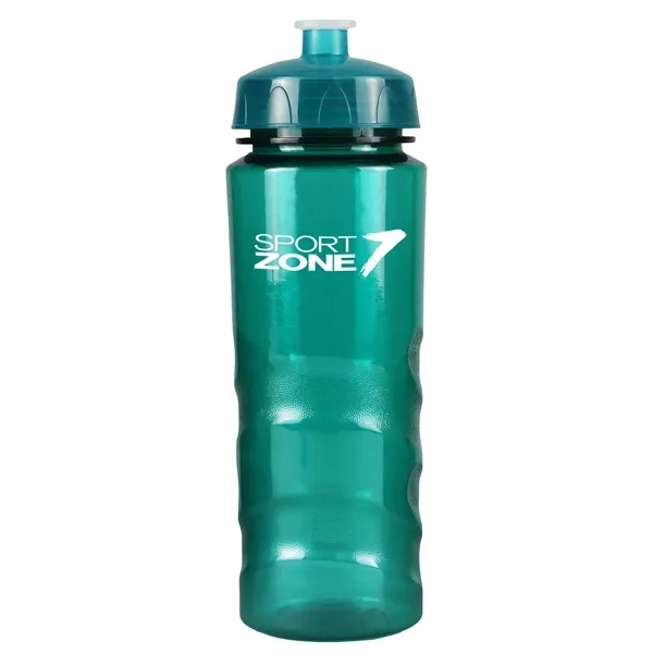 20 oz food grade RPET water bottle with wide-mouth design and... from ASI 52840 Evans Manufacturing