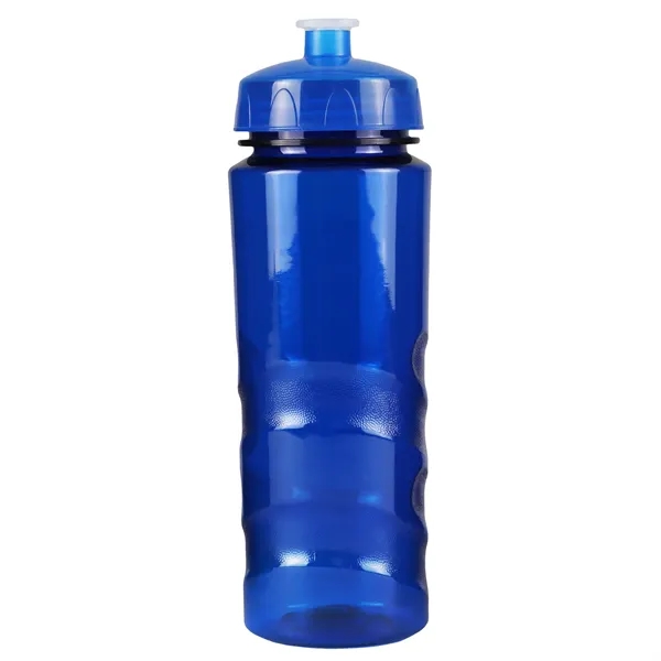 20 oz food grade RPET water bottle with wide-mouth design and... from ASI 52840 Evans Manufacturing