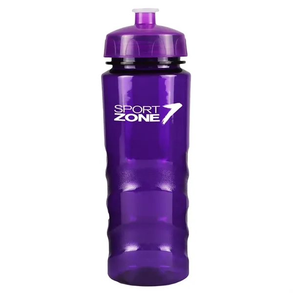 20 oz food grade RPET water bottle with wide-mouth design and... from ASI 52840 Evans Manufacturing