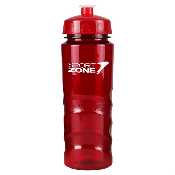 20 oz food grade RPET water bottle with wide-mouth design and... from ASI 52840 Evans Manufacturing