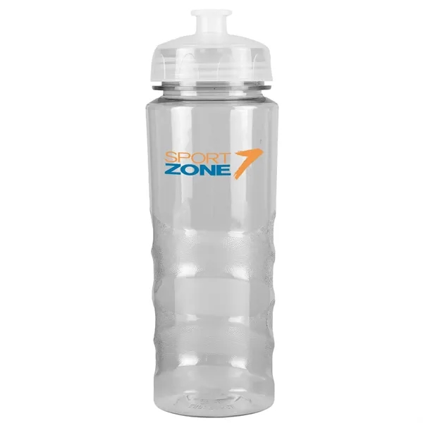 20 oz food grade RPET water bottle with wide-mouth design and... from ASI 52840 Evans Manufacturing