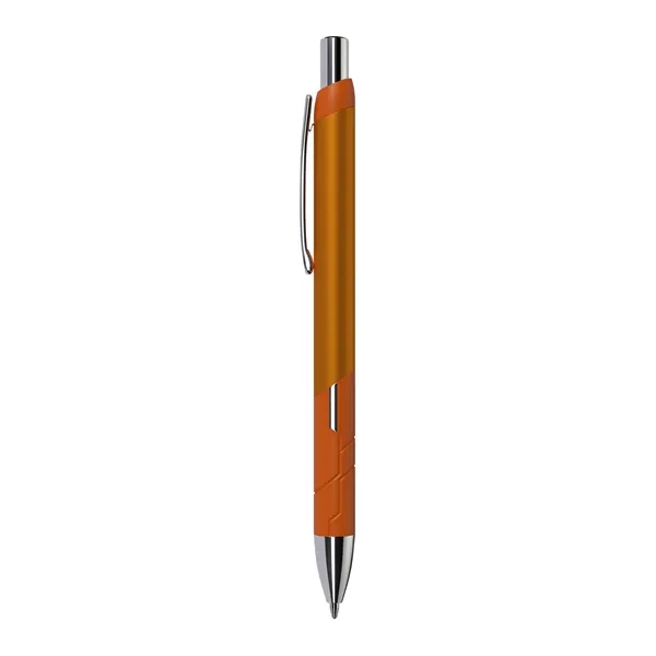 The Avia Plastic Ballpoint Pen combines a rubberized finish with a... from ASI 88660 Spector & Co.