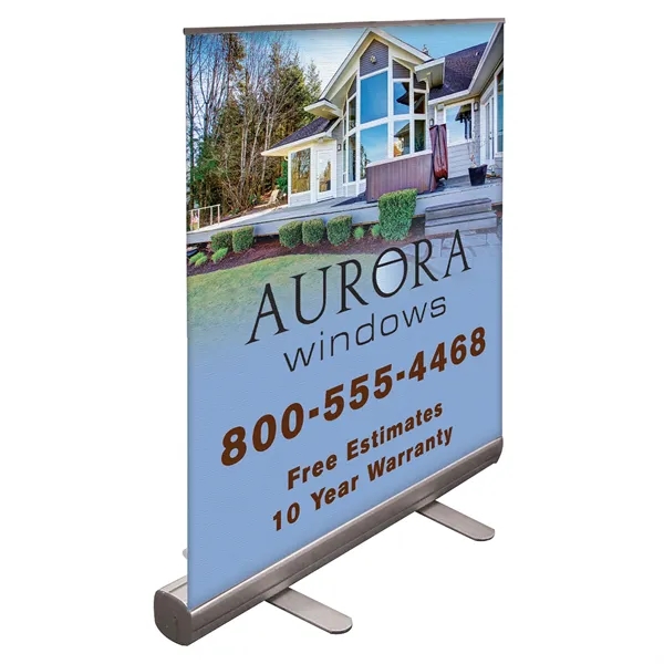 Custom Retractable Banner Stand - 32'' X 36".... from ASI 80228 Quinn