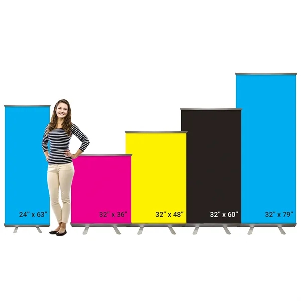 Custom Retractable Banner Stand - 32'' X 48".... from ASI 80228 Quinn