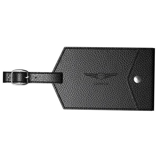 The Vanguard Dual Card Luggage Tag, crafted from durable vinyl, includes... from ASI 88660 Spector & Co.