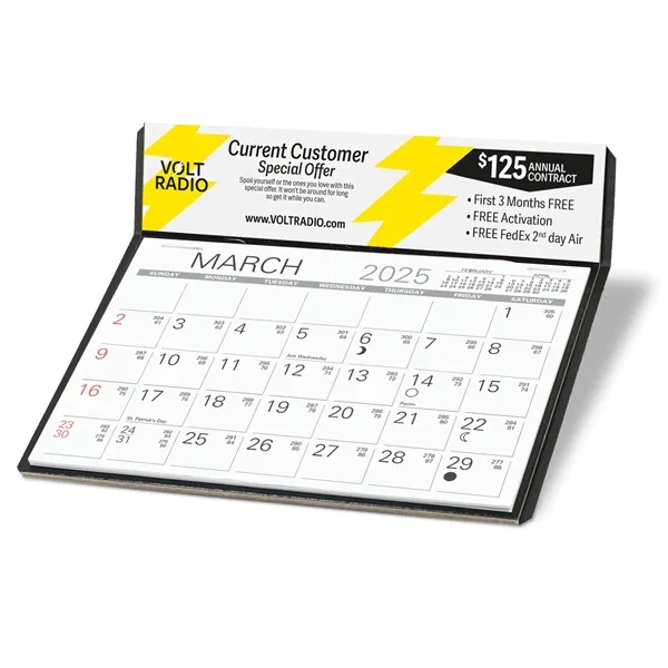 Desk Calendar with full 4-color process imprint and 6" x 4... from ASI 95280 Warwick Publishing Co / Warwick