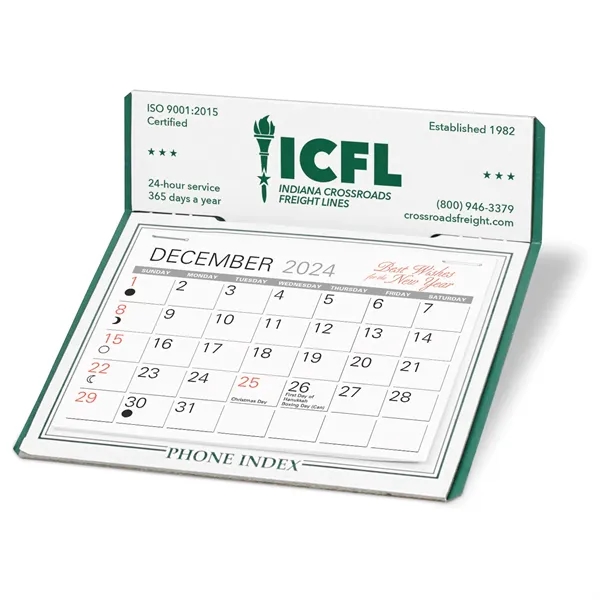 #1 Selling Desk Calendar in the industry customize in 3 areas,... from ASI 95280 Warwick Publishing Co / Warwick