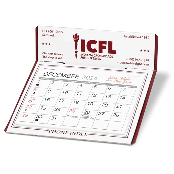 #1 Selling Desk Calendar in the industry customize in 3 areas,... from ASI 95280 Warwick Publishing Co / Warwick