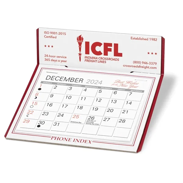 #1 Selling Desk Calendar in the industry customize in 3 areas,... from ASI 95280 Warwick Publishing Co / Warwick