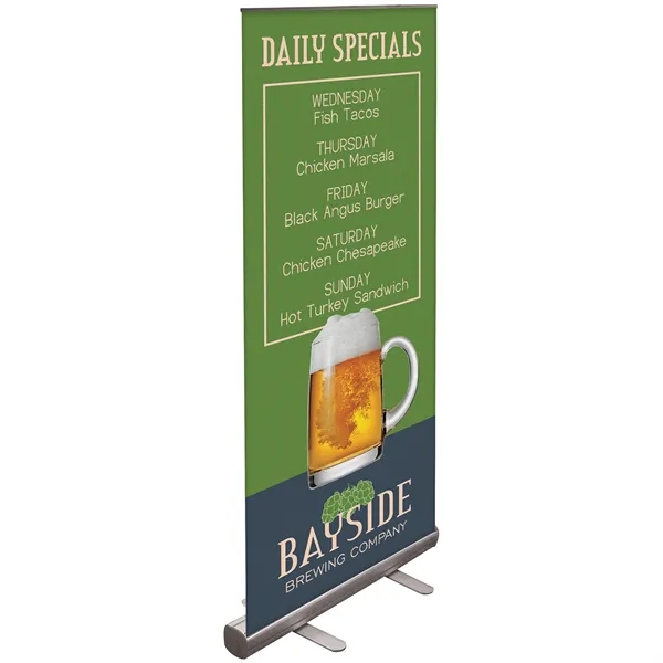Custom Retractable Banner Stand - 32'' X 79"... from ASI 80228 Quinn