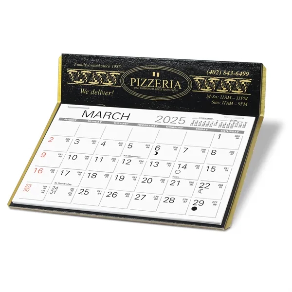 Desk Calendar with 6" x 4 3/16" large memo style 13... from ASI 95280 Warwick Publishing Co / Warwick