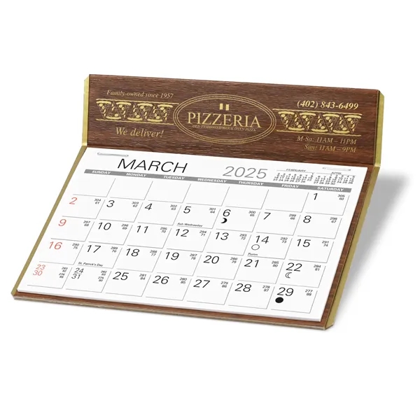 Desk Calendar with 6" x 4 3/16" large memo style 13... from ASI 95280 Warwick Publishing Co / Warwick