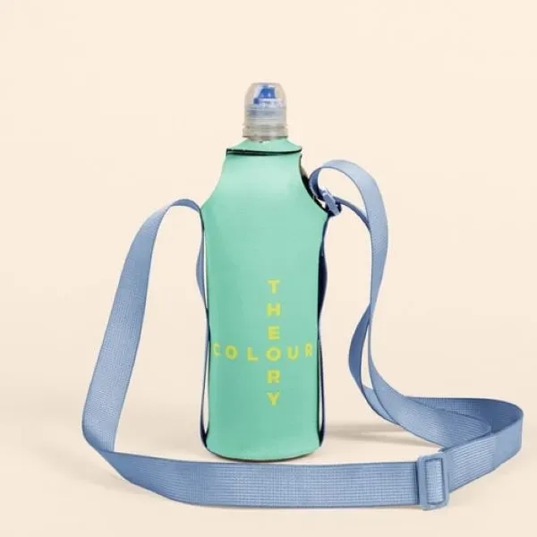 Bottle insulator, 1 L, high quality neoprene with adjustable shoulder strap.... from ASI 74710 Numo / NUMO