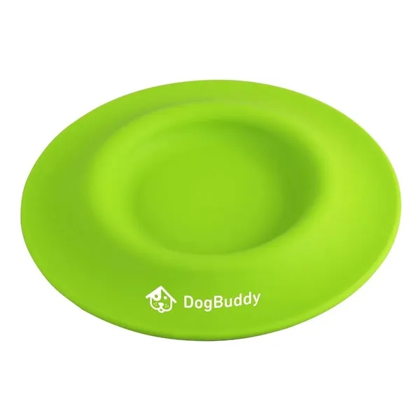 Silicone food bowl and pet flyer.... from ASI 52840 Evans Manufacturing