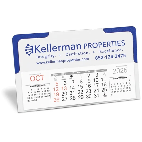 Desk Calendar ink printed with a 13 month, 3 month in... from ASI 95280 Warwick Publishing Co / Warwick