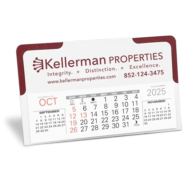 Desk Calendar ink printed with a 13 month, 3 month in... from ASI 95280 Warwick Publishing Co / Warwick