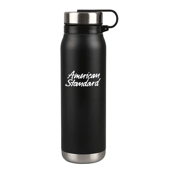 20 oz. double wall vacuum insulated stainless steel water bottle with... from ASI 52840 Evans Manufacturing