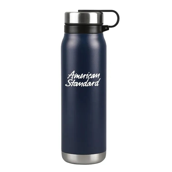 20 oz. double wall vacuum insulated stainless steel water bottle with... from ASI 52840 Evans Manufacturing