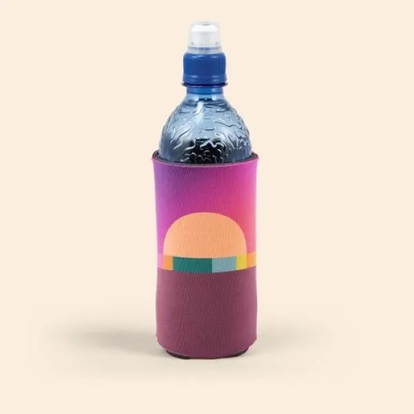 Four-color process insulated bottle bag, 1/8" scuba foam, no clip or... from ASI 74710 Numo / NUMO