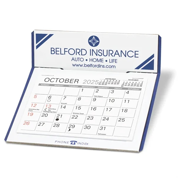 Desk Calendar w 13 month Memo style datepad & phone address... from ASI 95280 Warwick Publishing Co / Warwick