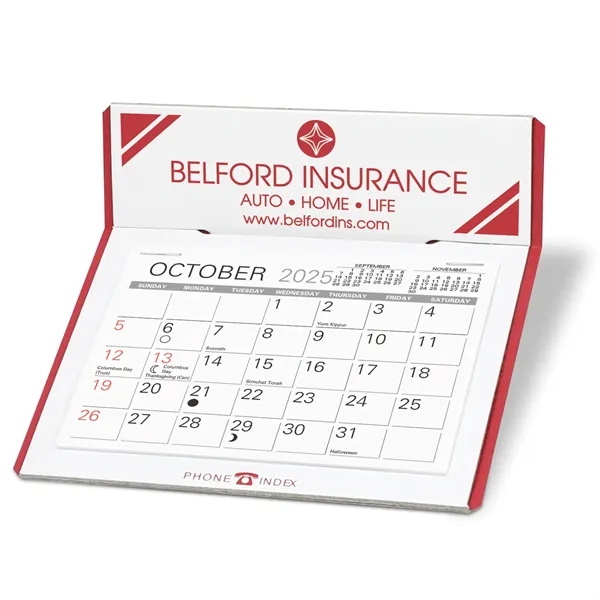 Desk Calendar w 13 month Memo style datepad & phone address... from ASI 95280 Warwick Publishing Co / Warwick