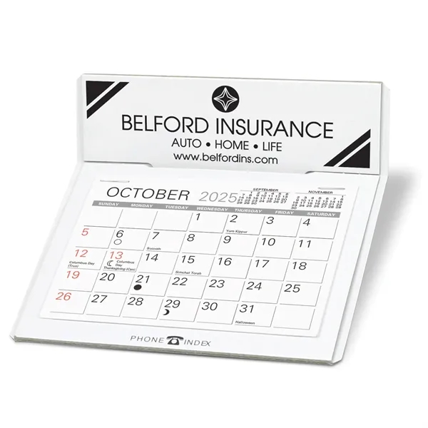 Desk Calendar w 13 month Memo style datepad & phone address... from ASI 95280 Warwick Publishing Co / Warwick
